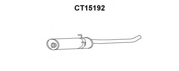 Предглушитель выхлопных газов VENEPORTE CT15192