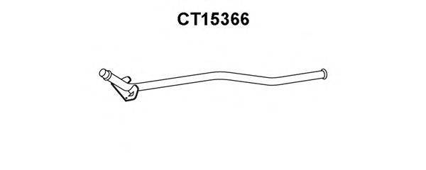 Труба выхлопного газа VENEPORTE CT15366
