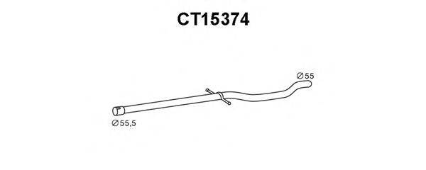 Ремонтная трубка, катализатор VENEPORTE CT15374