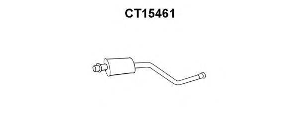 Предглушитель выхлопных газов VENEPORTE CT15461