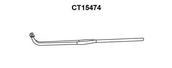 Труба выхлопного газа VENEPORTE CT15474