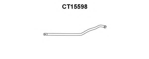 Труба выхлопного газа VENEPORTE CT15598