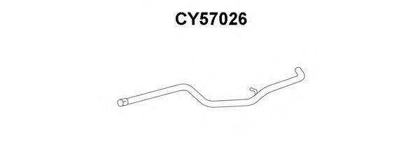 Труба выхлопного газа VENEPORTE CY57026