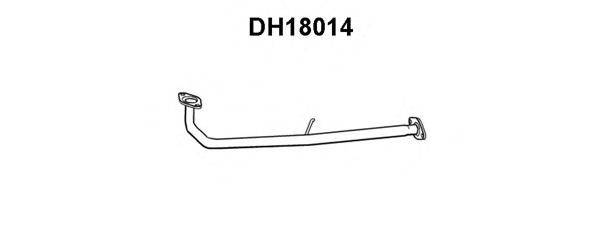 Труба выхлопного газа VENEPORTE DH18014