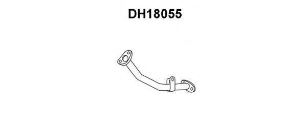 Труба выхлопного газа VENEPORTE DH18055