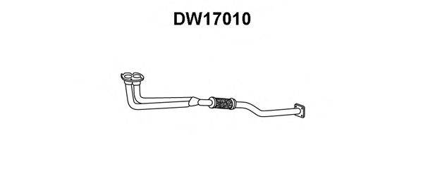 Труба выхлопного газа VENEPORTE DW17010