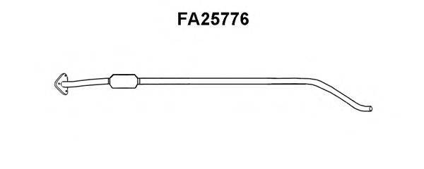 Труба выхлопного газа VENEPORTE FA25776