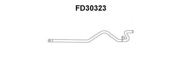 Труба выхлопного газа VENEPORTE FD30323