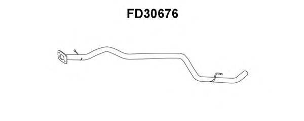 Труба выхлопного газа VENEPORTE FD30676