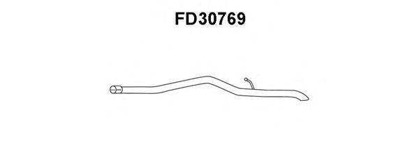 Труба выхлопного газа VENEPORTE FD30769