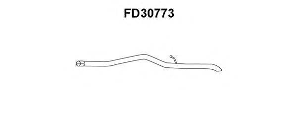 Труба выхлопного газа VENEPORTE FD30773