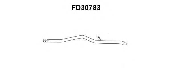 Труба выхлопного газа VENEPORTE FD30783