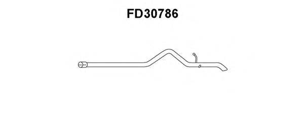 Труба выхлопного газа VENEPORTE FD30786