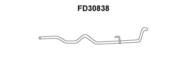 Труба выхлопного газа VENEPORTE FD30838