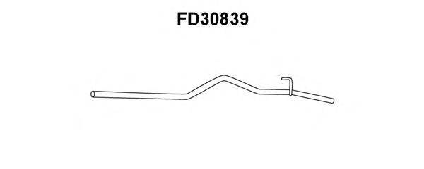 Труба выхлопного газа VENEPORTE FD30839