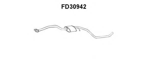 Предглушитель выхлопных газов VENEPORTE FD30942