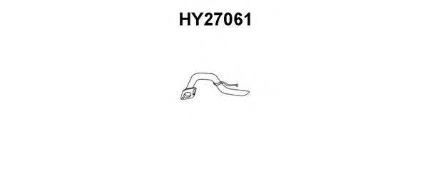 Труба выхлопного газа VENEPORTE HY27061