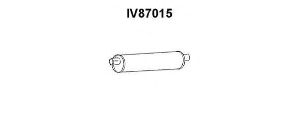 Глушитель выхлопных газов конечный VENEPORTE IV87015