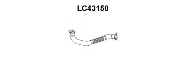Труба выхлопного газа VENEPORTE LC43150