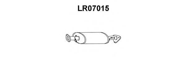 Предглушитель выхлопных газов VENEPORTE LR07015