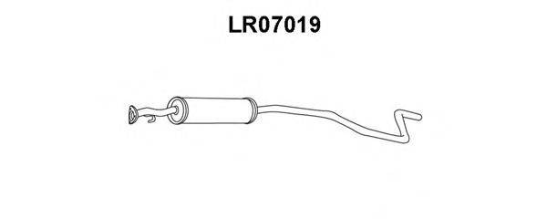 Предглушитель выхлопных газов VENEPORTE LR07019