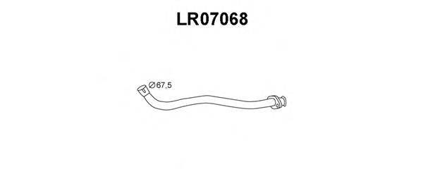 Труба выхлопного газа VENEPORTE LR07068