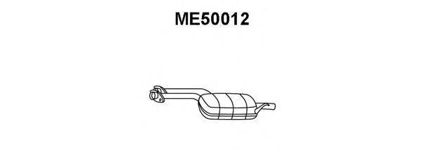 Предглушитель выхлопных газов VENEPORTE ME50012