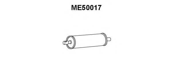 Глушитель выхлопных газов конечный VENEPORTE ME50017