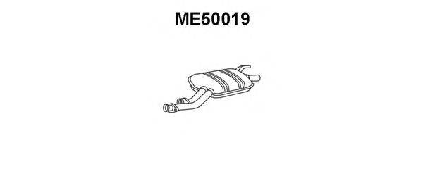 Средний глушитель выхлопных газов VENEPORTE ME50019