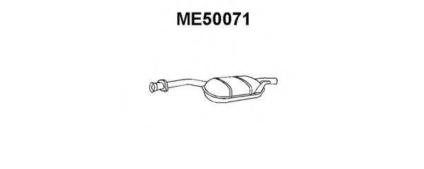 Средний глушитель выхлопных газов VENEPORTE ME50071