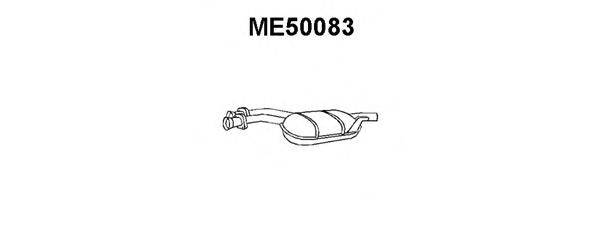 Средний глушитель выхлопных газов VENEPORTE ME50083