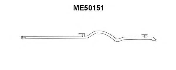 Труба выхлопного газа VENEPORTE ME50151