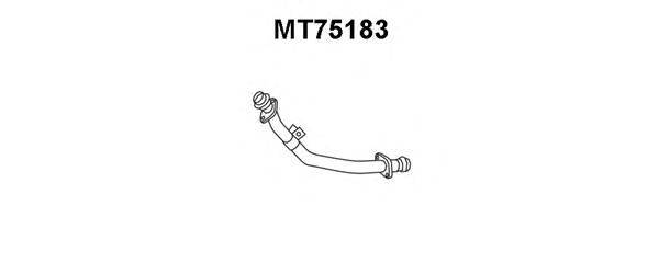 Труба выхлопного газа VENEPORTE MT75183