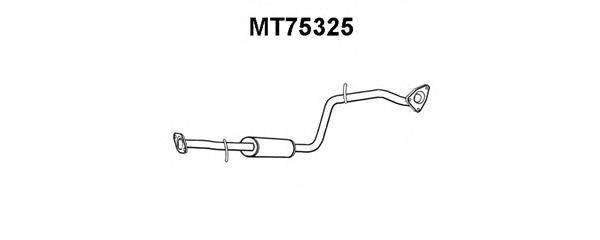 Средний глушитель выхлопных газов VENEPORTE MT75325