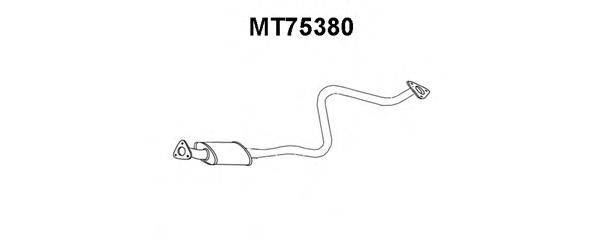 Средний глушитель выхлопных газов VENEPORTE MT75380