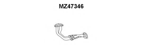 Труба выхлопного газа VENEPORTE MZ47346