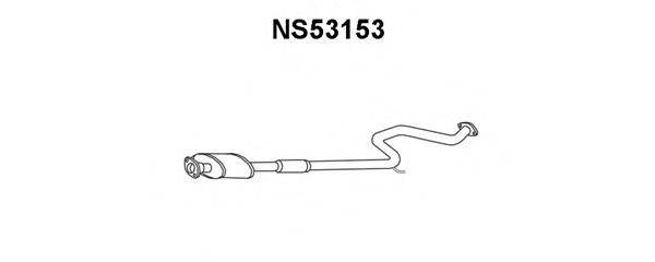 Предглушитель выхлопных газов VENEPORTE NS53153