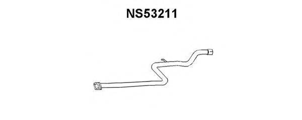 Труба выхлопного газа VENEPORTE NS53211