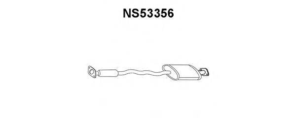 Предглушитель выхлопных газов VENEPORTE NS53356