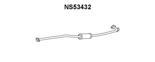 Предглушитель выхлопных газов VENEPORTE NS53432