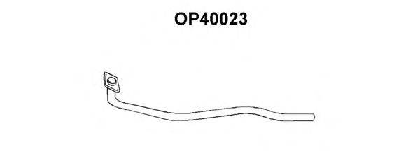 Труба выхлопного газа VENEPORTE OP40023
