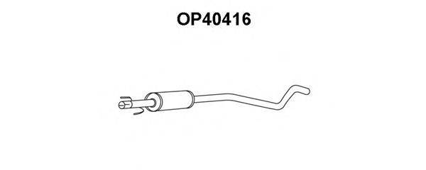 Предглушитель выхлопных газов VENEPORTE OP40416