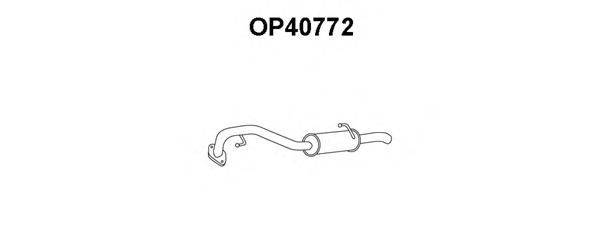 Глушитель выхлопных газов конечный VENEPORTE OP40772