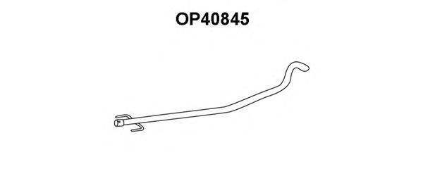 Труба выхлопного газа VENEPORTE OP40845