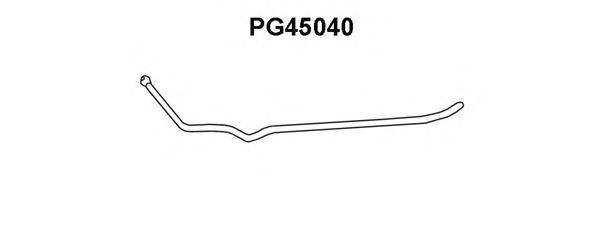 Труба выхлопного газа VENEPORTE PG45040