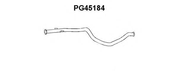 Труба выхлопного газа VENEPORTE PG45184
