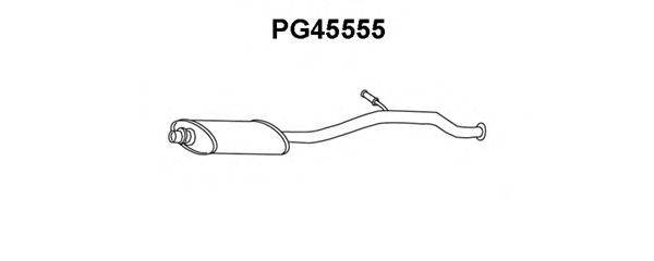 Средний глушитель выхлопных газов VENEPORTE PG45555