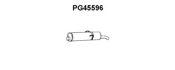 Глушитель выхлопных газов конечный VENEPORTE PG45596