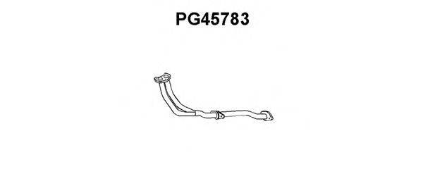 Труба выхлопного газа CITROEN/PEUGEOT 170390