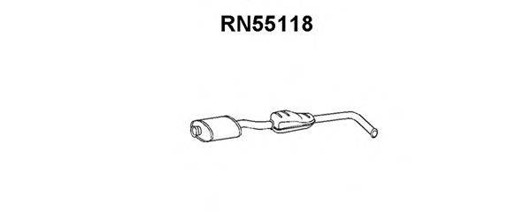 Средний глушитель выхлопных газов VENEPORTE RN55118